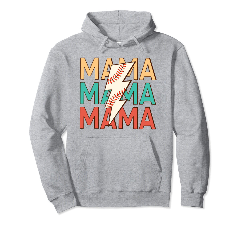 Baseball Mama Mom Life Costume Hoodie - Streetwear Style Men Women - T-Shirt, Sweatshirt, Hoodie