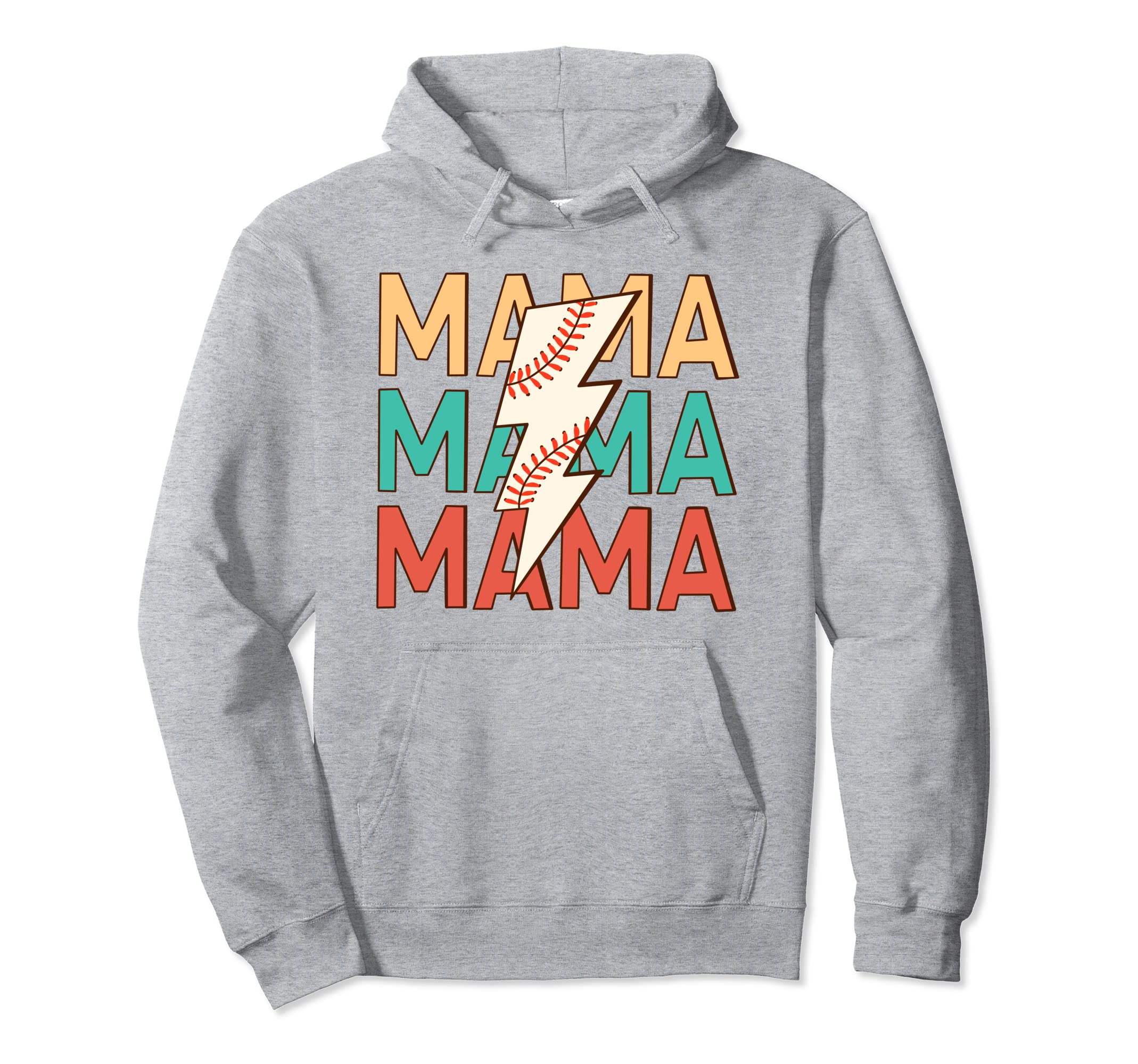 Baseball Mama Mom Life Costume Hoodie - Streetwear Style Men Women - T-Shirt, Sweatshirt, Hoodie