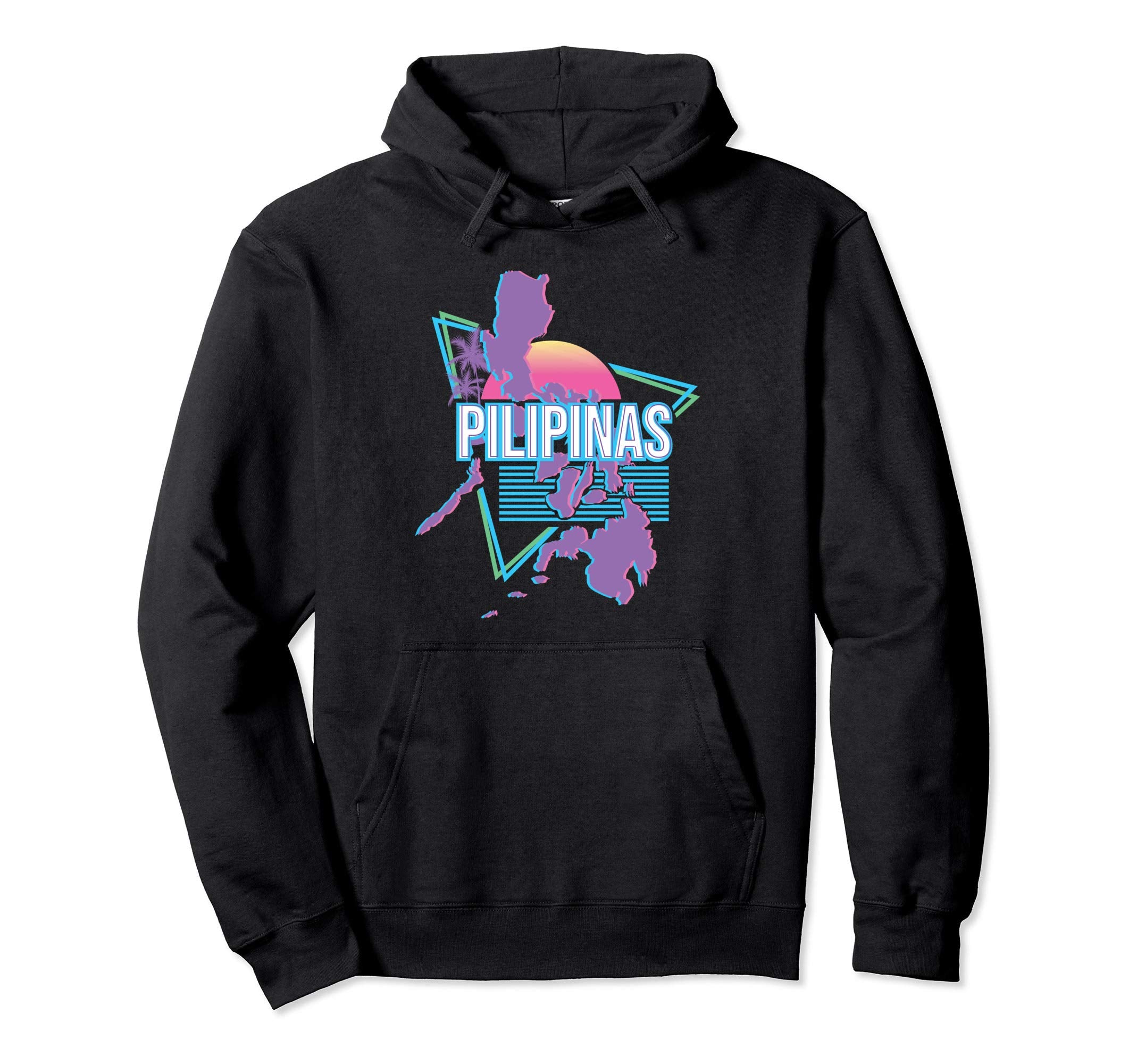 Aesthetic Pilipinas Vaporwave Philippines Hoodie - Minimalist Print Unisex - T-Shirt, Sweatshirt, Hoodie