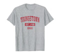 Youngstown Ohio Oh Sports Red T-Shirt - Aesthetic Graphic Unisex - T-Shirt, Sweatshirt, Hoodie