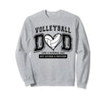 Volleyball Dad Like Normal Dad But Sweatshirt - Unique Graphic Men Women - T-Shirt, Sweatshirt, Hoodie