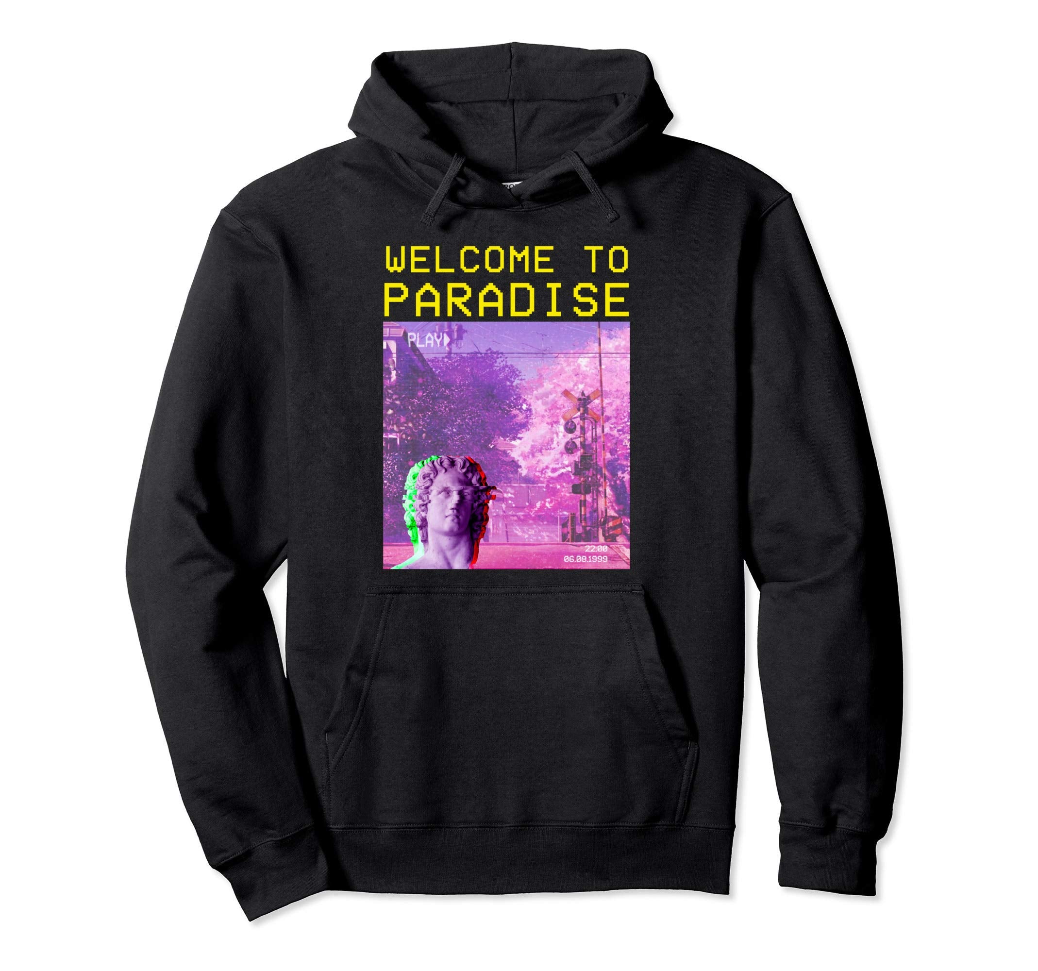 Welcome To Paradise Aesthetic Hoodie - Streetwear Style Men Women - T-Shirt, Sweatshirt, Hoodie
