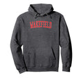 Wakefield Va Distressed Red Varsity Hoodie - Streetwear Style for Adults - T-Shirt, Sweatshirt, Hoodie