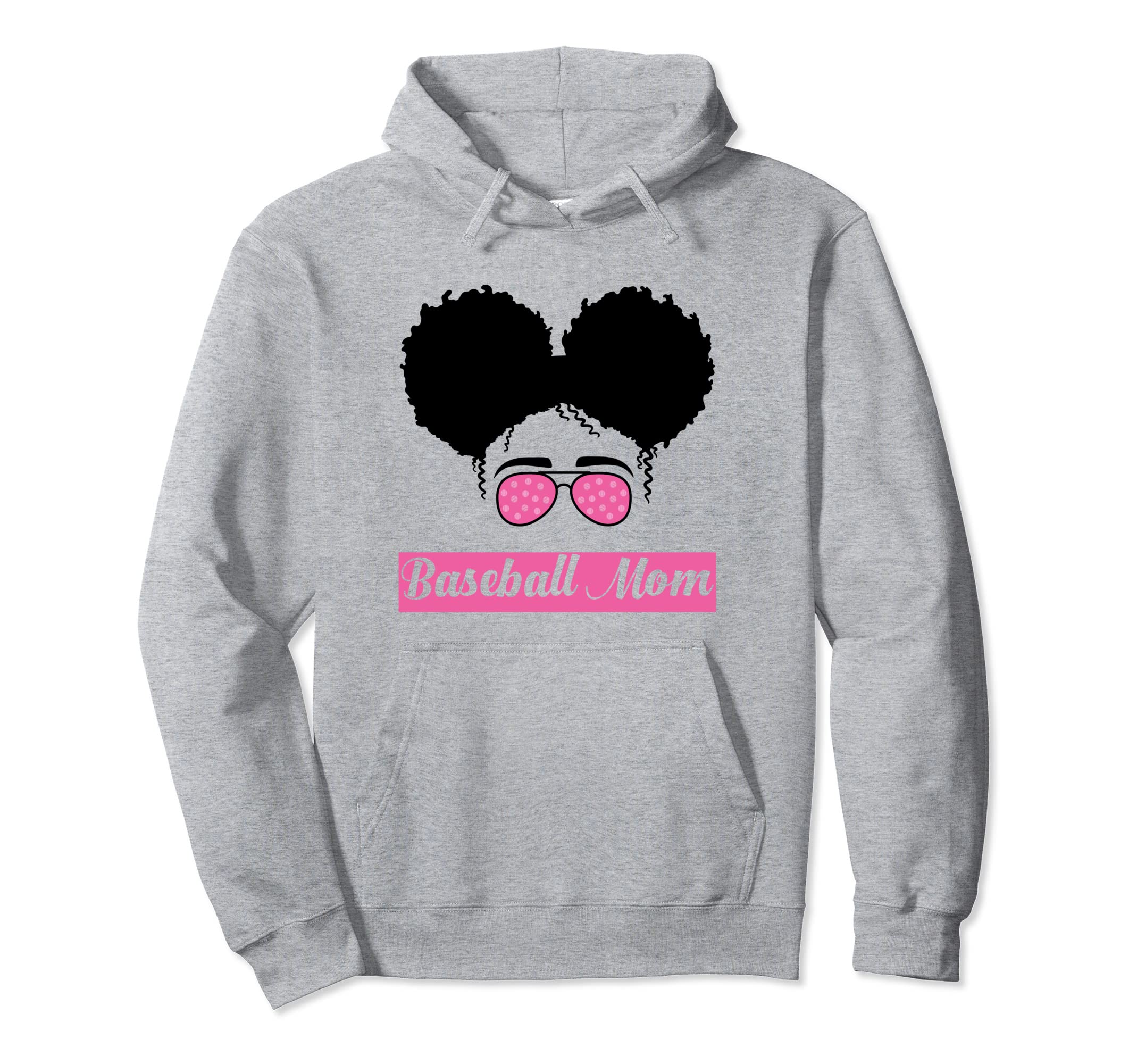 Baseball Mom Hoodie - Unique Graphic Men Women - T-Shirt, Sweatshirt, Hoodie