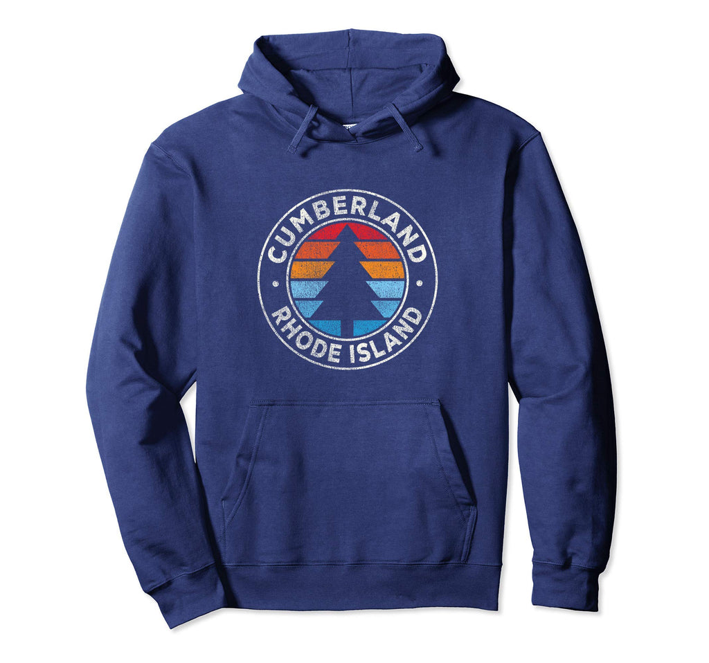 Cumberland Rhode Island Ri 70S Hoodie - Fun Novelty Design Unisex - T-Shirt, Sweatshirt, Hoodie