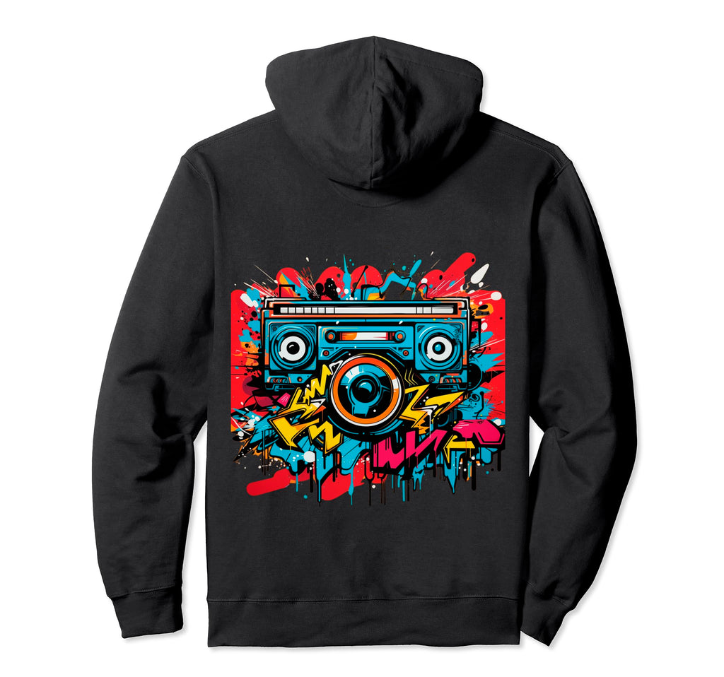 Urban Hip Hop Old School 80S 90S Hoodie - Casual Everyday Wear Unisex - T-Shirt, Sweatshirt, Hoodie