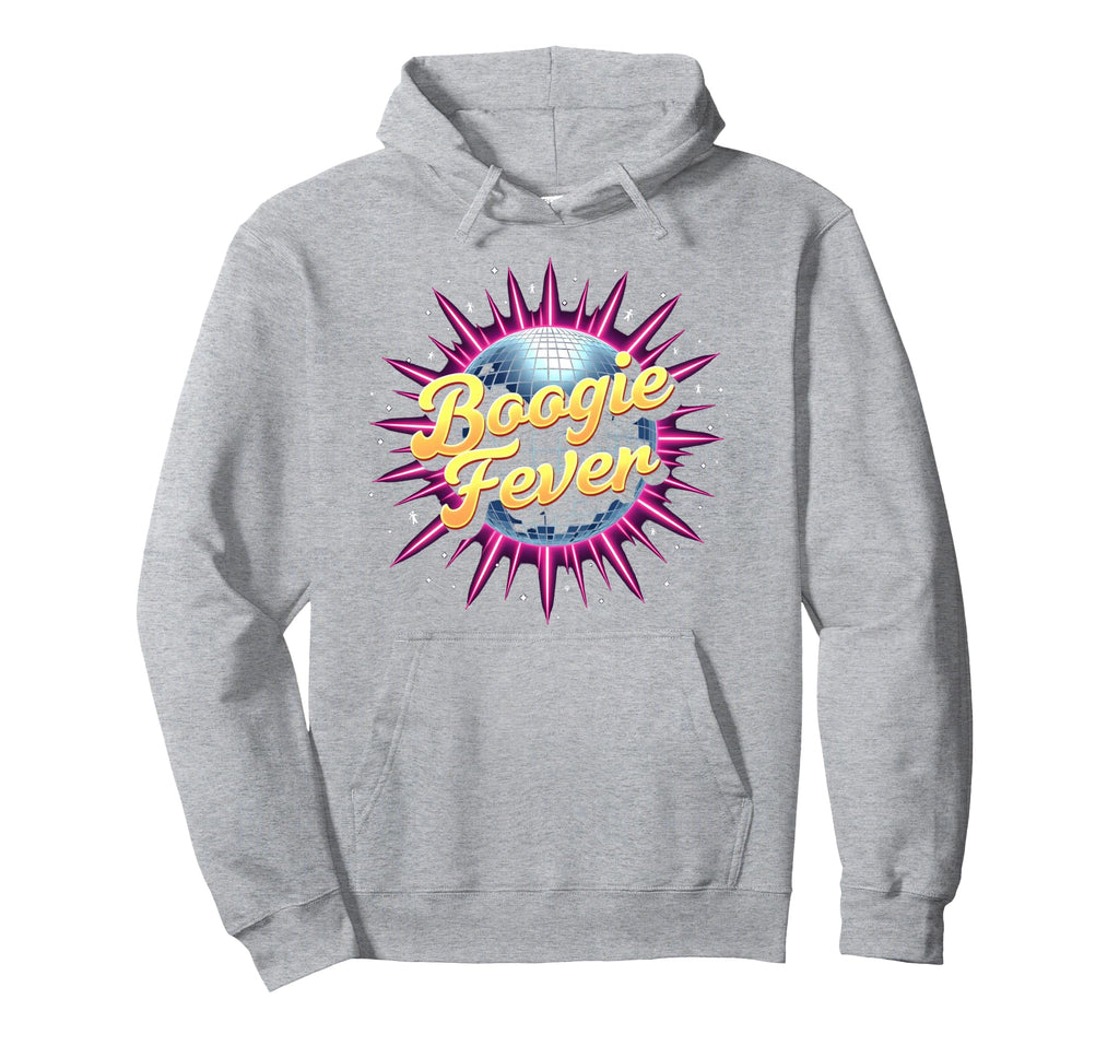 Disco Boogie Fever Dance Party Funky Hoodie - Minimalist Print Unisex - T-Shirt, Sweatshirt, Hoodie