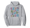 Grow Flow 70S Hippie Boho Hoodie - Streetwear Style for Adults - T-Shirt, Sweatshirt, Hoodie
