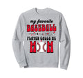 My Favorite Baseball Player Calls Sweatshirt - Custom Art Print Men Women - T-Shirt, Sweatshirt, Hoodie