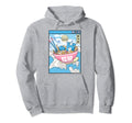 Digital Ramen Bowl Surfing Japanese Waves Hoodie - Custom Art Print Unisex - T-Shirt, Sweatshirt, Hoodie