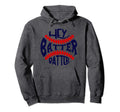 Hey Batter Batter Swing Baseball Game Hoodie - Custom Art Print for Adults - T-Shirt, Sweatshirt, Hoodie