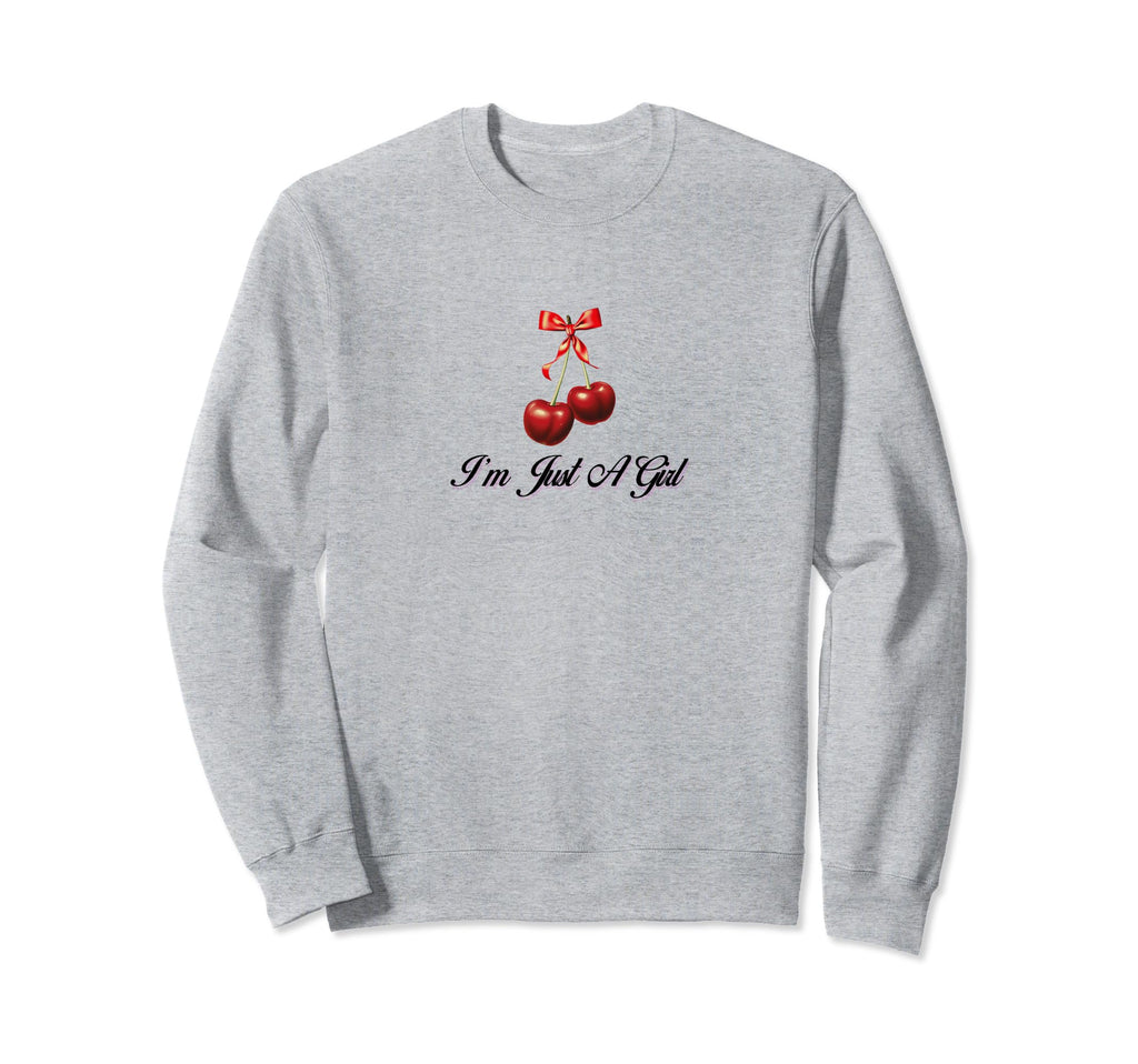 Im Just Coquette Cat Ribbon Girlcore Sweatshirt - Novelty Apparel Unisex - T-Shirt, Sweatshirt, Hoodie
