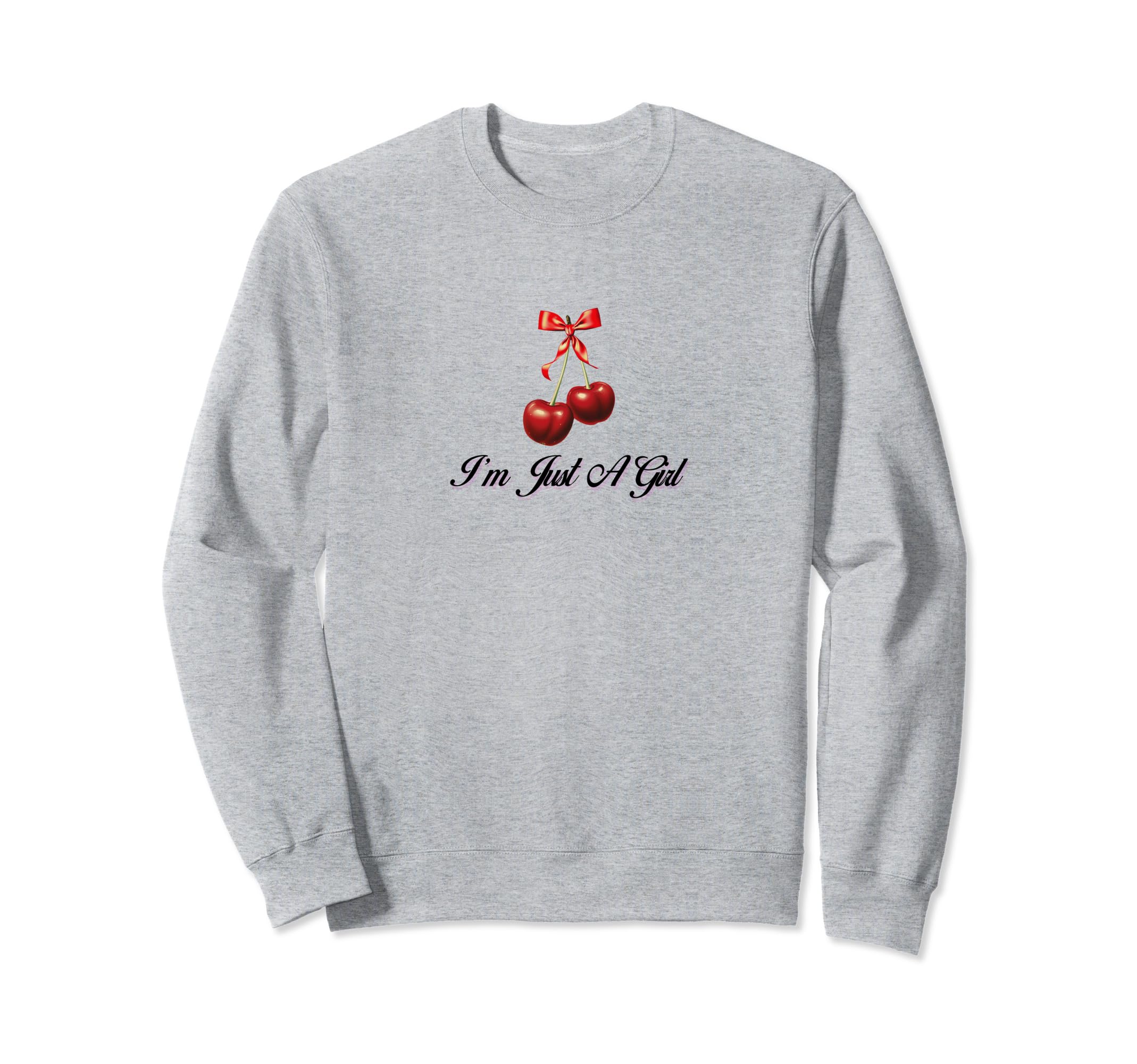 Im Just Coquette Cat Ribbon Girlcore Sweatshirt - Novelty Apparel Unisex - T-Shirt, Sweatshirt, Hoodie
