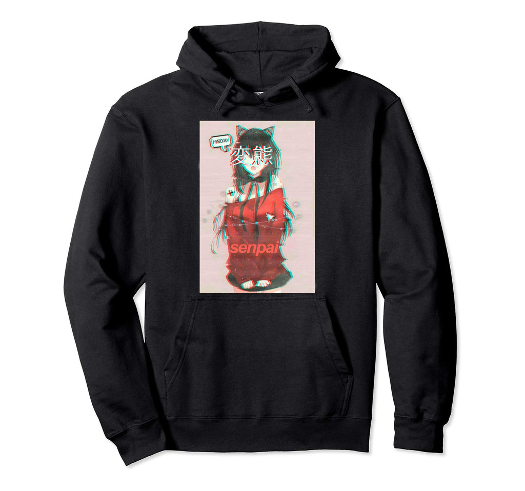 Aesthetic Vaporwave Japanese Futurism Hoodie - Graphic Print for Adults - T-Shirt, Sweatshirt, Hoodie