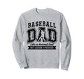 Baseball Dad Like Normal Dad Sweatshirt - Casual Everyday Wear for Adults - T-Shirt, Sweatshirt, Hoodie