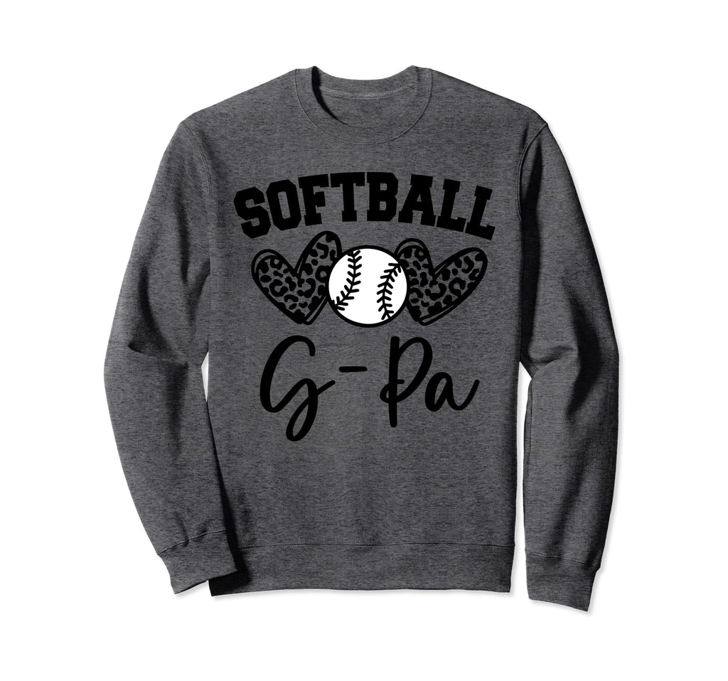 Personalized Baseball Heart G Pa Sweatshirt - Streetwear Style Unisex - T-Shirt, Sweatshirt, Hoodie