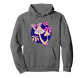 Funny Mushroom Lover Groovy Boho Hoodie - Trendy Graphic Unisex - T-Shirt, Sweatshirt, Hoodie
