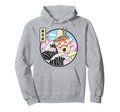 Instant Ramen Noodles Surfing Japanese Hoodie - Novelty Apparel Unisex - T-Shirt, Sweatshirt, Hoodie