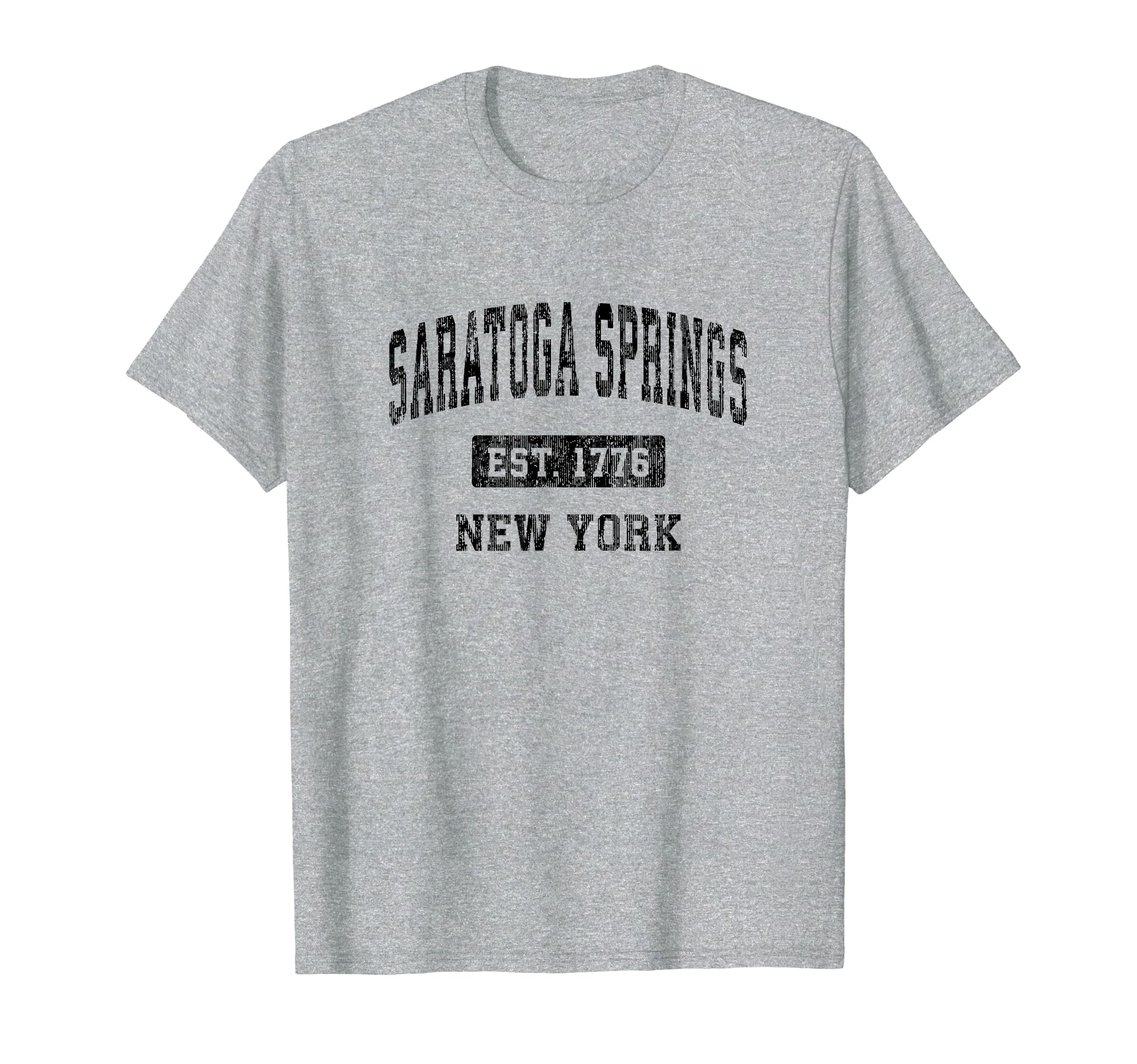Saratoga Springs New York Ny Sports T-Shirt - Minimalist Print for Adults - T-Shirt, Sweatshirt, Hoodie