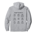Angel Numbers Angel Energy Y2K Aesthetic Hoodie - Unique Graphic Men Women - T-Shirt, Sweatshirt, Hoodie