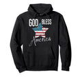 Christian God Bless America Hoodie - Fun Novelty Design Men Women - T-Shirt, Sweatshirt, Hoodie