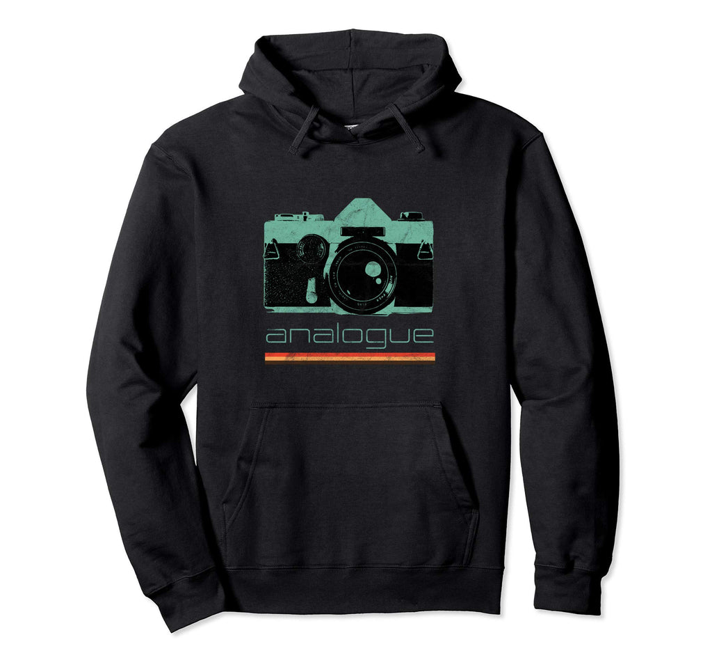 Photographer Analog Slr Camera Film Hoodie - Minimalist Print for Adults - T-Shirt, Sweatshirt, Hoodie