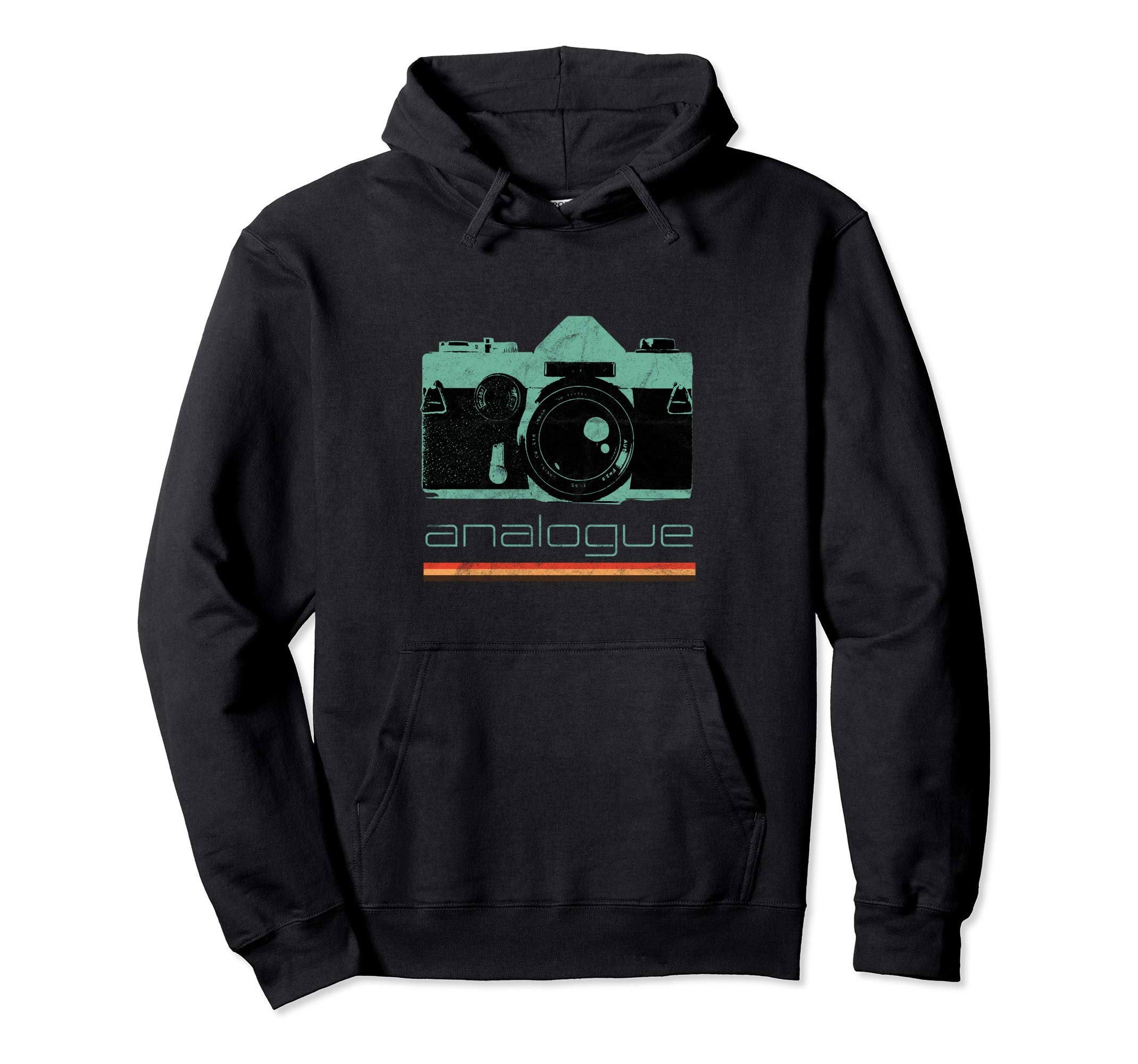 Photographer Analog Slr Camera Film Hoodie - Minimalist Print for Adults - T-Shirt, Sweatshirt, Hoodie