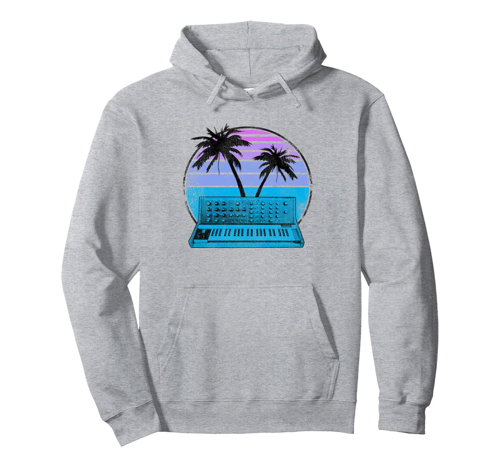 Synthwave Retrowave Pastel Goth Analog Hoodie - Custom Art Print Unisex - T-Shirt, Sweatshirt, Hoodie
