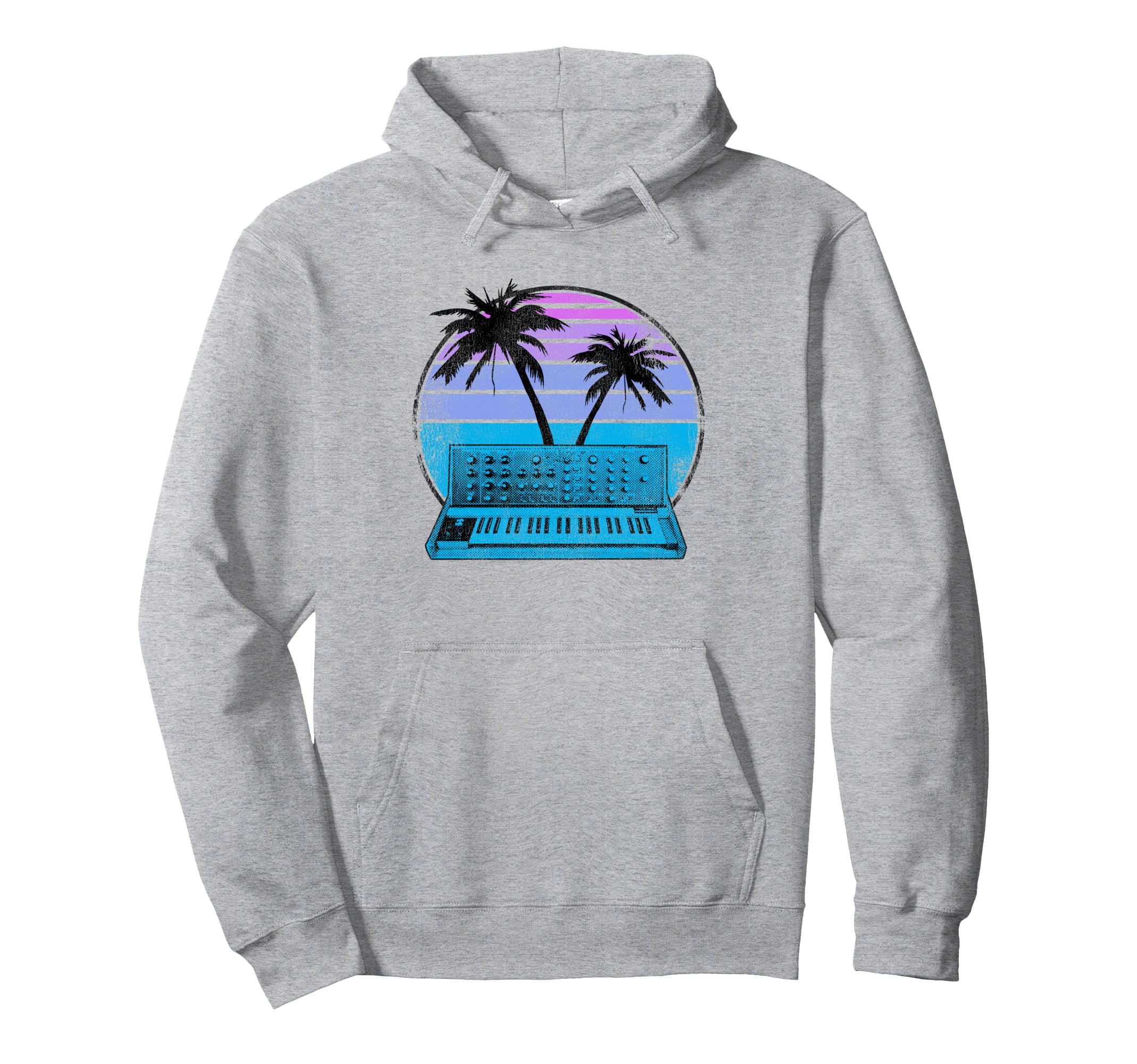 Synthwave Retrowave Pastel Goth Analog Hoodie - Custom Art Print Unisex - T-Shirt, Sweatshirt, Hoodie