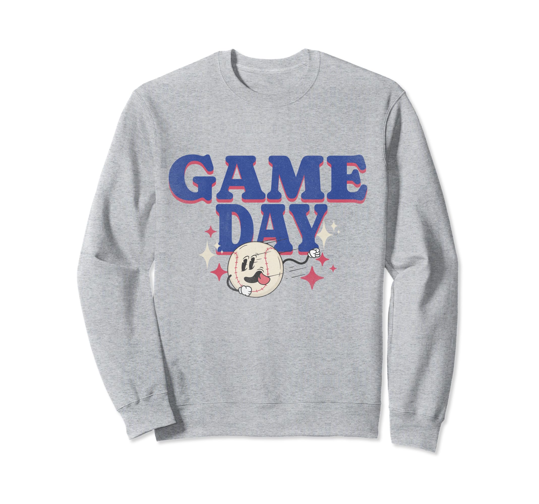 Baseball Game Day Shirts Baseball Mama Sweatshirt - Graphic Print Men Women - T-Shirt, Sweatshirt, Hoodie