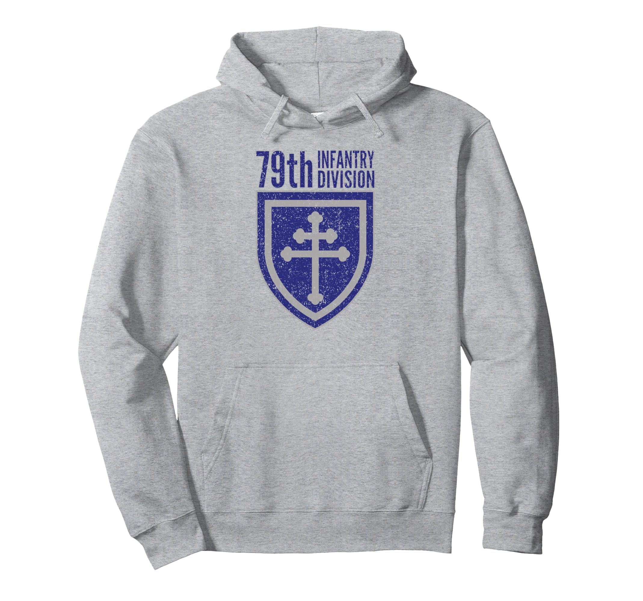 79Th Infantry Division Army Cross Hoodie - Fun Novelty Design Men Women - T-Shirt, Sweatshirt, Hoodie