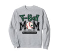 T Ball Mom Green Varsity Baseball Sweatshirt - Minimalist Print for Adults - T-Shirt, Sweatshirt, Hoodie