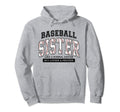 Baseball Sister Like Normal But Hoodie - Custom Art Print for Adults - T-Shirt, Sweatshirt, Hoodie