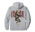 Aesthetic Back Dragon Y2K Streetwear Hoodie - Fun Novelty Design Men Women - T-Shirt, Sweatshirt, Hoodie