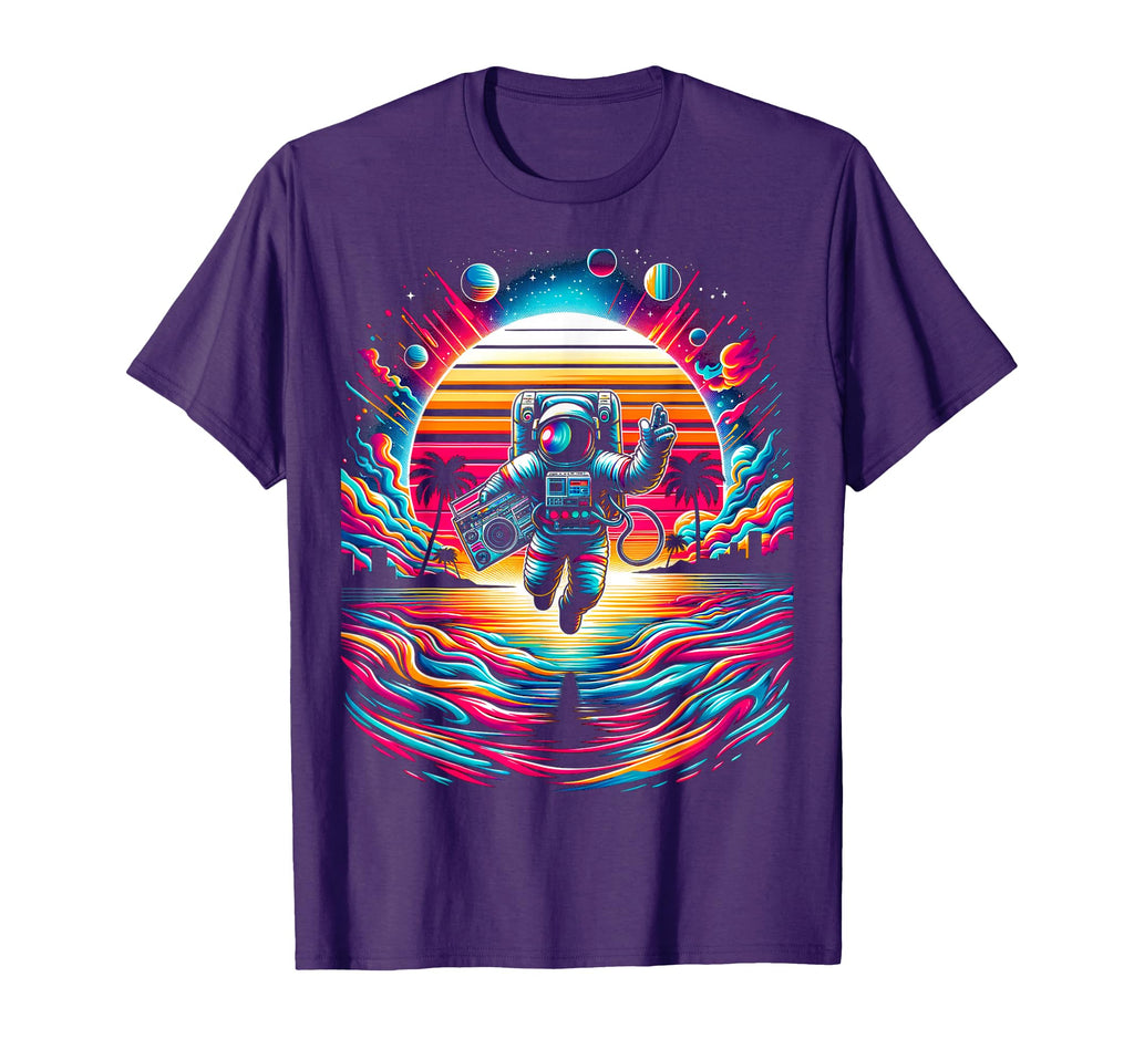 Flying Astronaut Xs 6Xl T-Shirt - Minimalist Print Men Women - T-Shirt, Sweatshirt, Hoodie