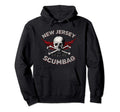 Funny New Jersey Scumbag Distressed Biker Hoodie - Aesthetic Graphic Unisex - T-Shirt, Sweatshirt, Hoodie