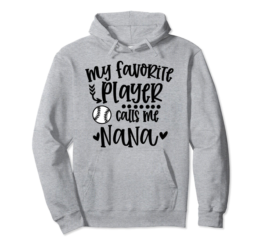 My Favorite Baseball Player Calls Me Hoodie - Custom Art Print Men Women - T-Shirt, Sweatshirt, Hoodie