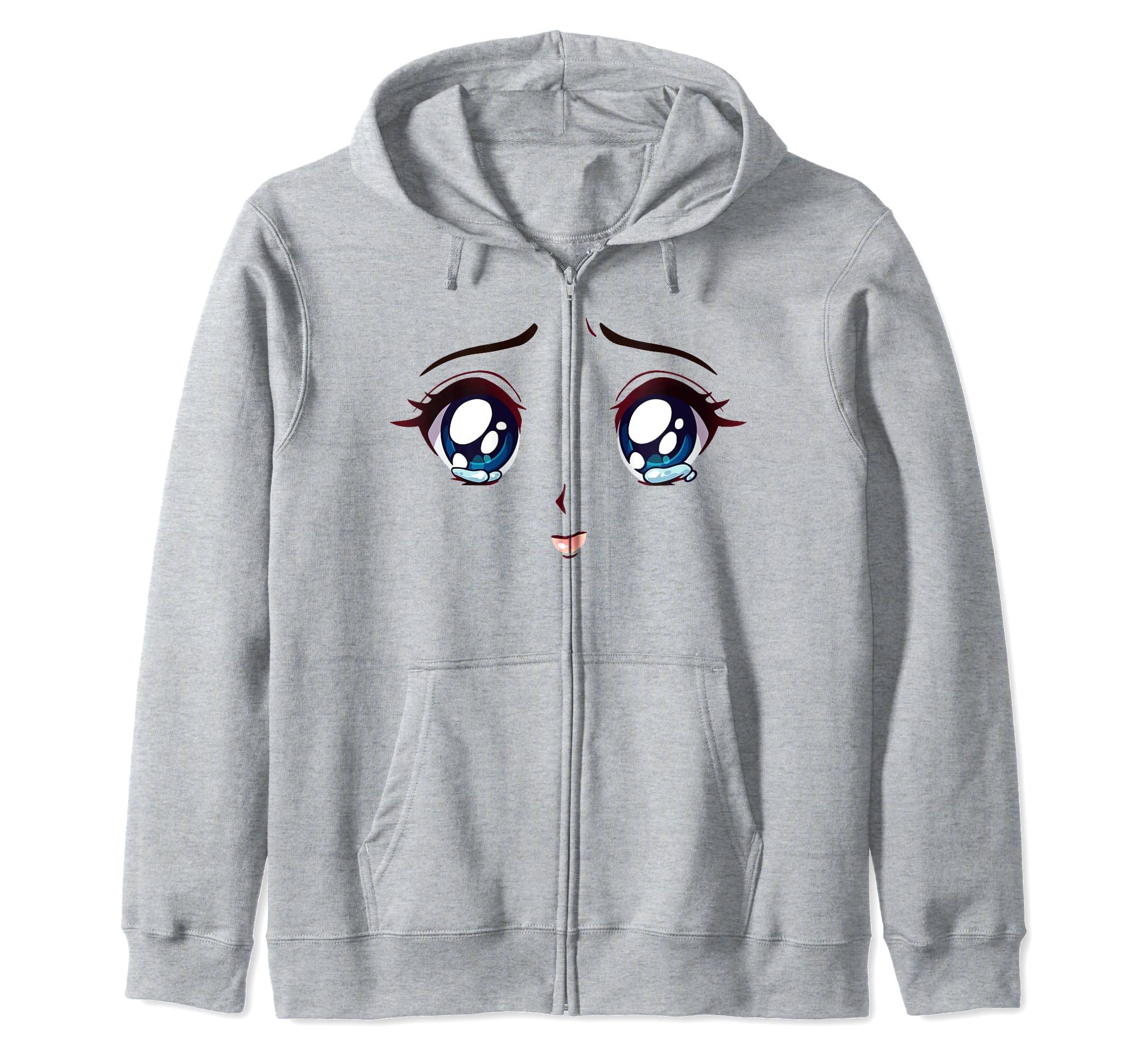 Pastel Goth Anime Manga Vaporwave Hoodie - Novelty Apparel for Adults - T-Shirt, Sweatshirt, Hoodie