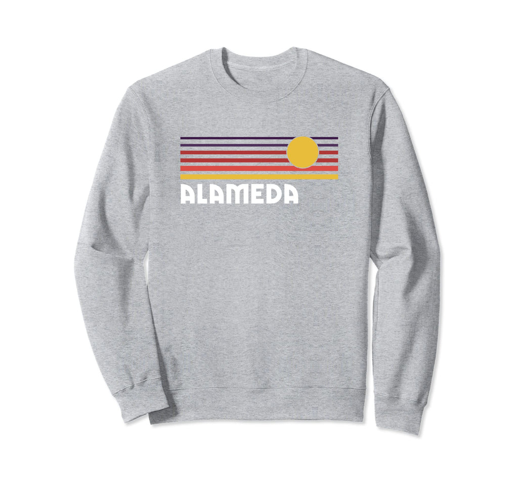Alameda California Sunset City Sweatshirt - Streetwear Style Men Women - T-Shirt, Sweatshirt, Hoodie