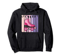 16 Year Old Roller Skating Birthday 16Th B Hoodie - Trendy Graphic Unisex - T-Shirt, Sweatshirt, Hoodie