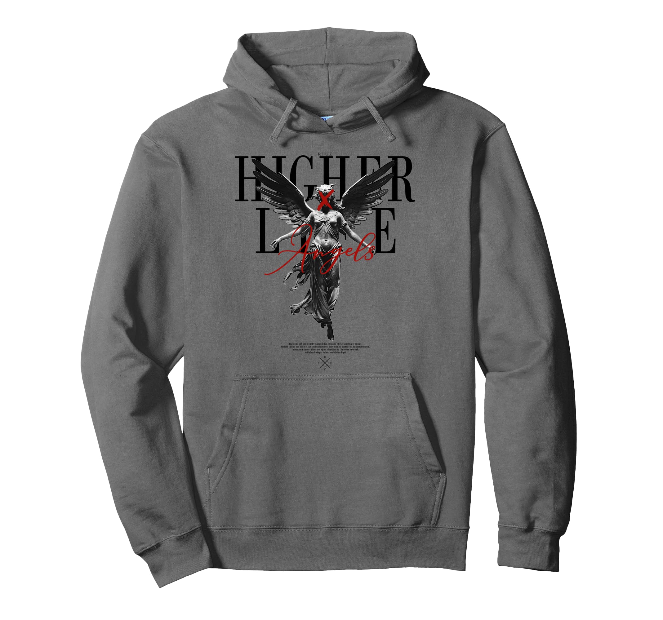 Aesthetic Streetwear Angel Hoodie - Unique Graphic Men Women - T-Shirt, Sweatshirt, Hoodie