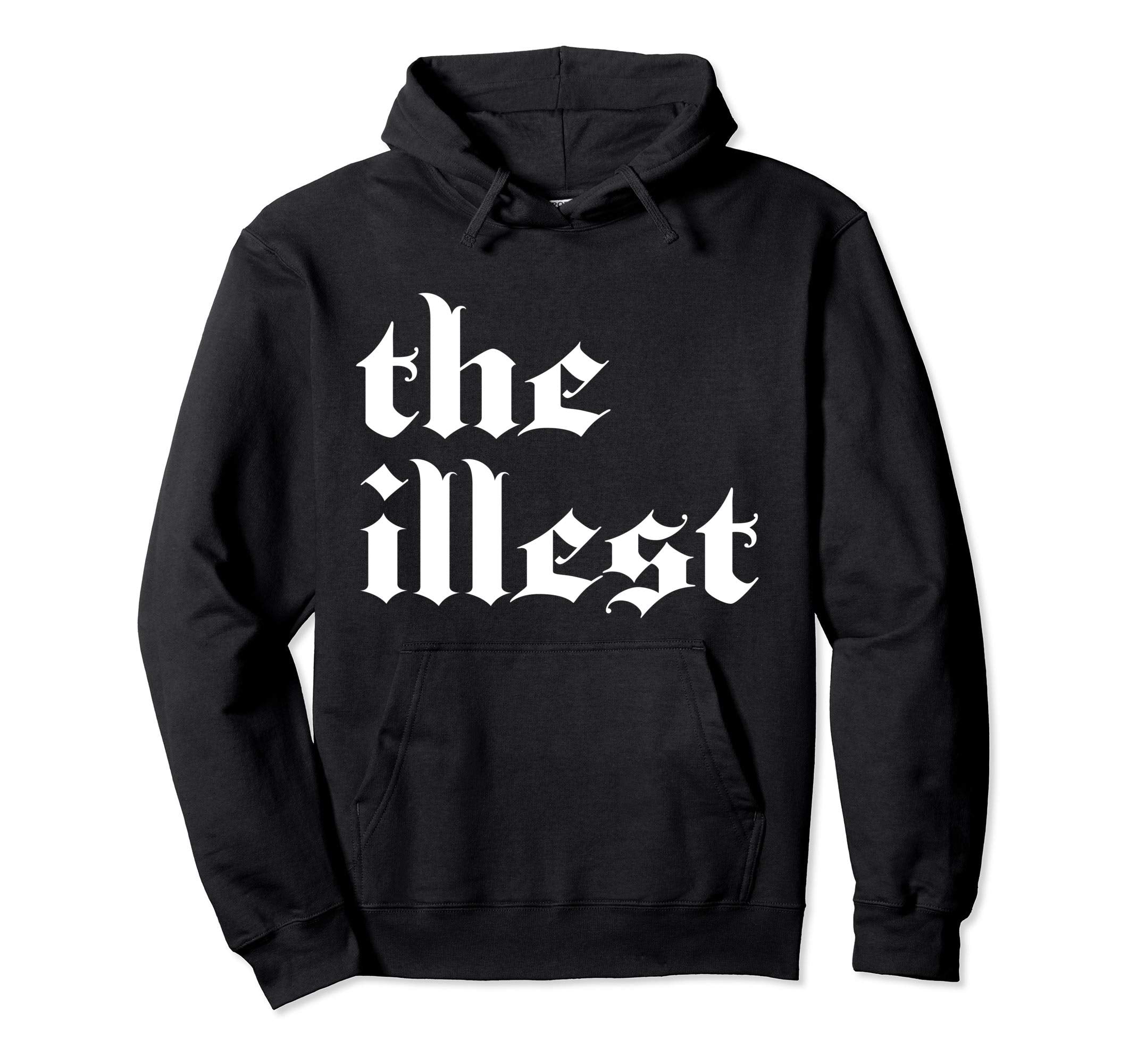 Hip Hop Rap Illest Old School Music Rappers Hoodie - Graphic Print Unisex - T-Shirt, Sweatshirt, Hoodie