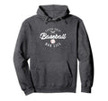 Living That Baseball Mom Life Team Hoodie - Minimalist Print Men Women - T-Shirt, Sweatshirt, Hoodie