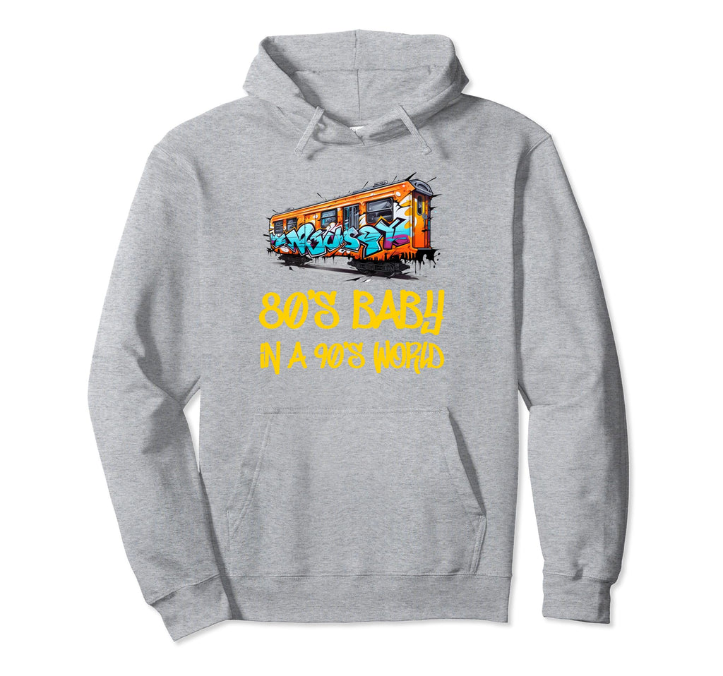 Hip Hop Old School 90S Rap 50Th Year Hoodie - Graphic Print Unisex - T-Shirt, Sweatshirt, Hoodie