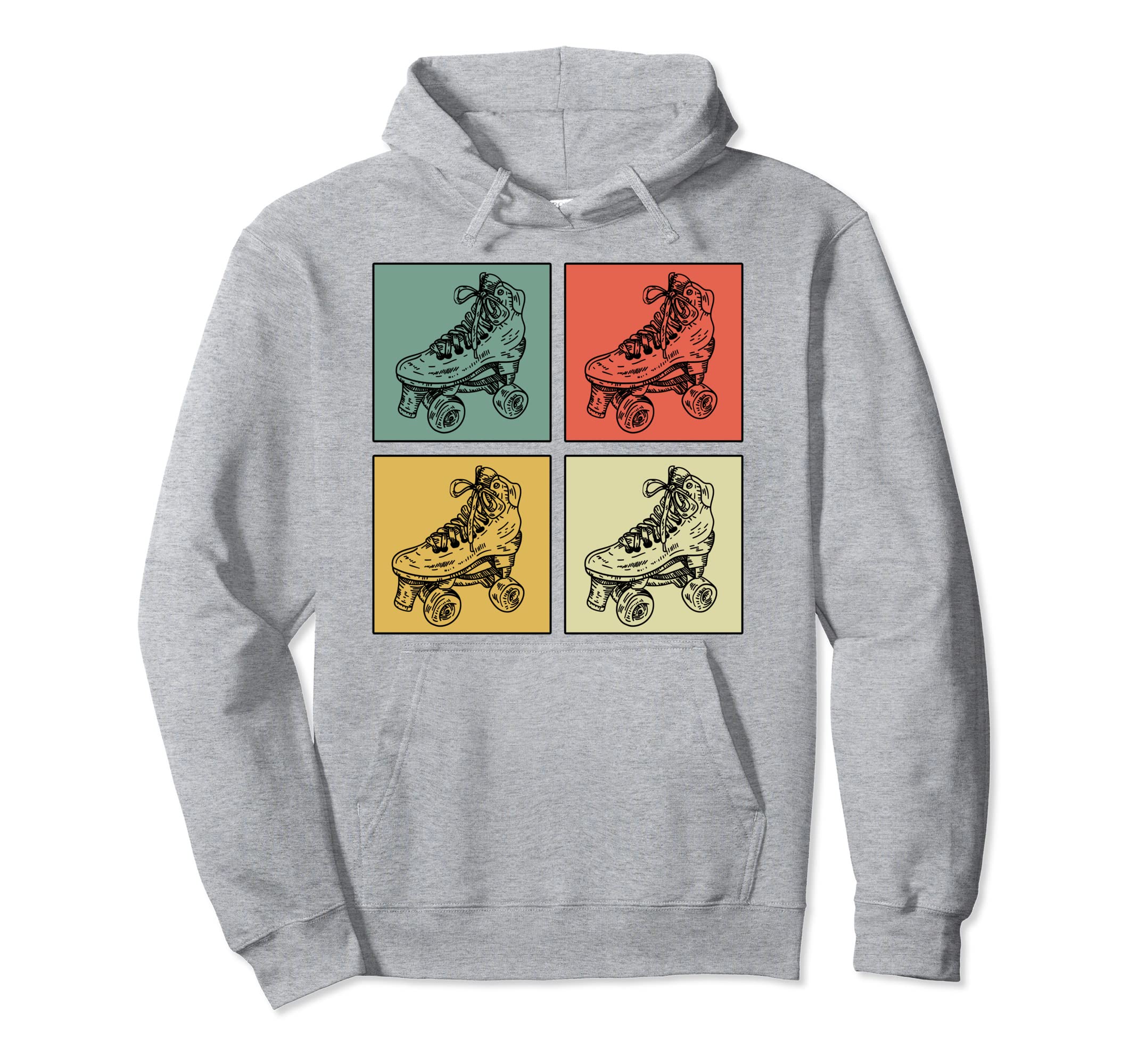Roller Skates Roller Skating Inline Hoodie - Trendy Graphic Men Women - T-Shirt, Sweatshirt, Hoodie
