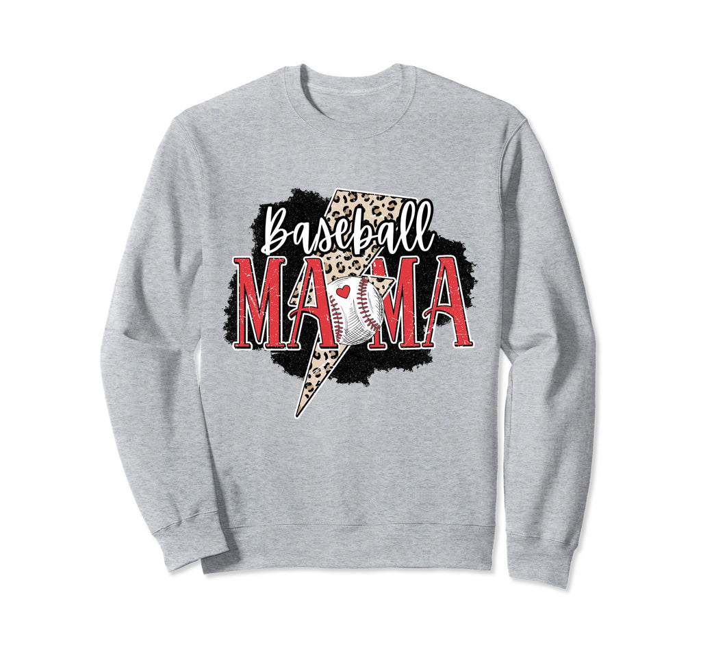 Baseball Mama Funny And Sweet Sweatshirt - Casual Everyday Wear Unisex - T-Shirt, Sweatshirt, Hoodie