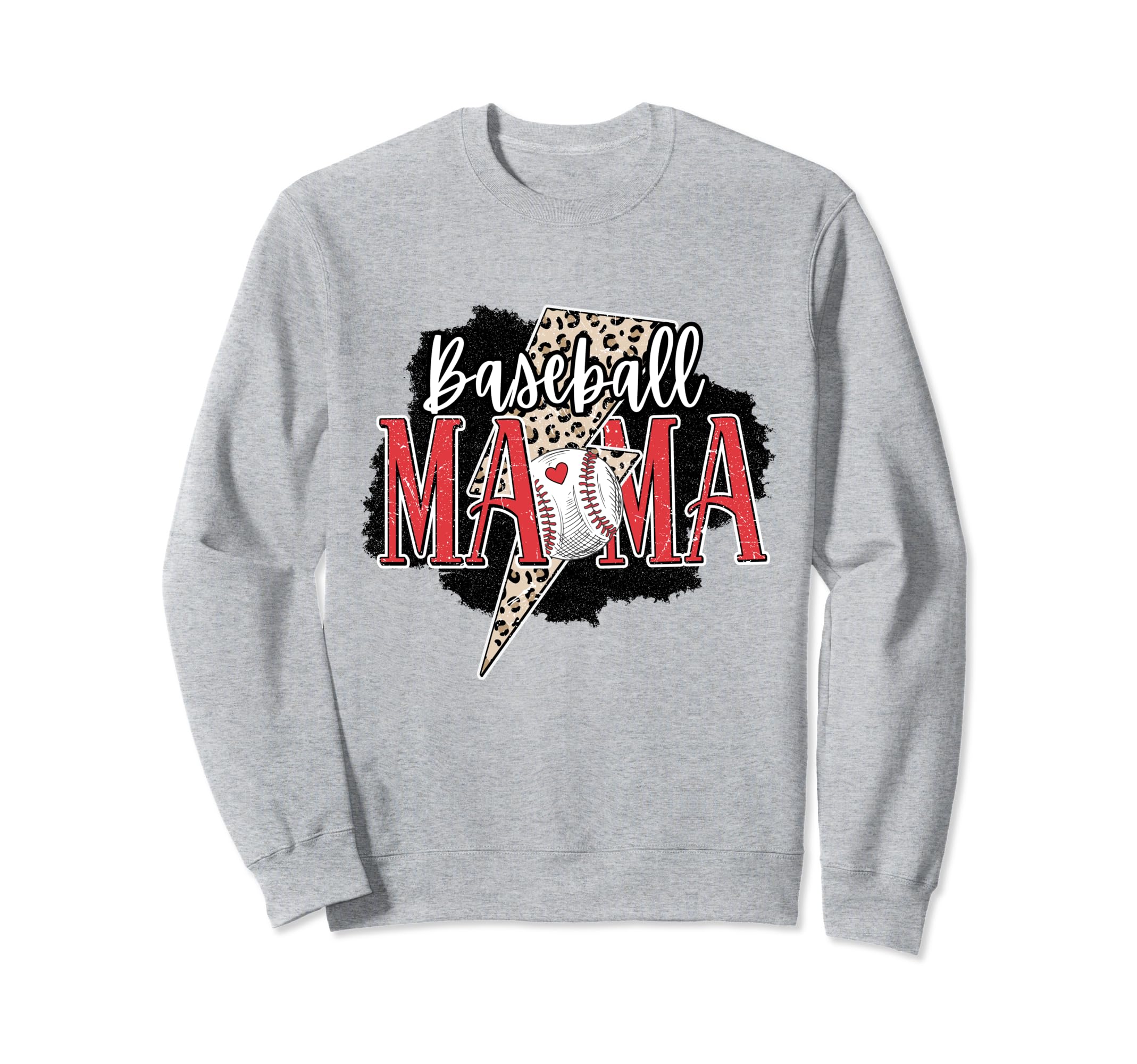 Baseball Mama Funny And Sweet Sweatshirt - Casual Everyday Wear Unisex - T-Shirt, Sweatshirt, Hoodie