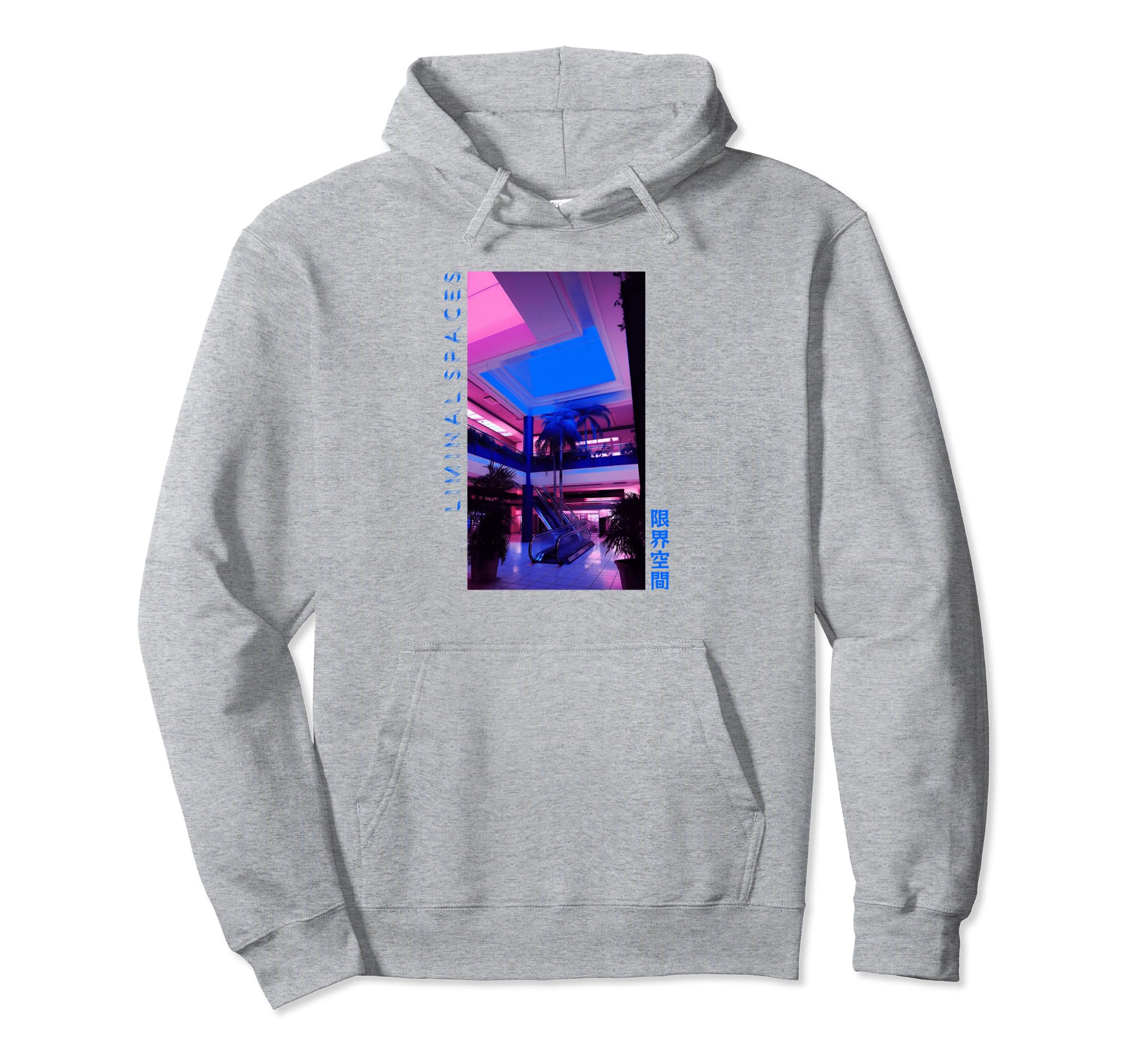 Vaporwave Liminal Spaces Aesthetic Hoodie - Streetwear Style Men Women - T-Shirt, Sweatshirt, Hoodie