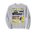 My Nephew And Niece Hit Steal Sweatshirt - Trendy Graphic Men Women - T-Shirt, Sweatshirt, Hoodie