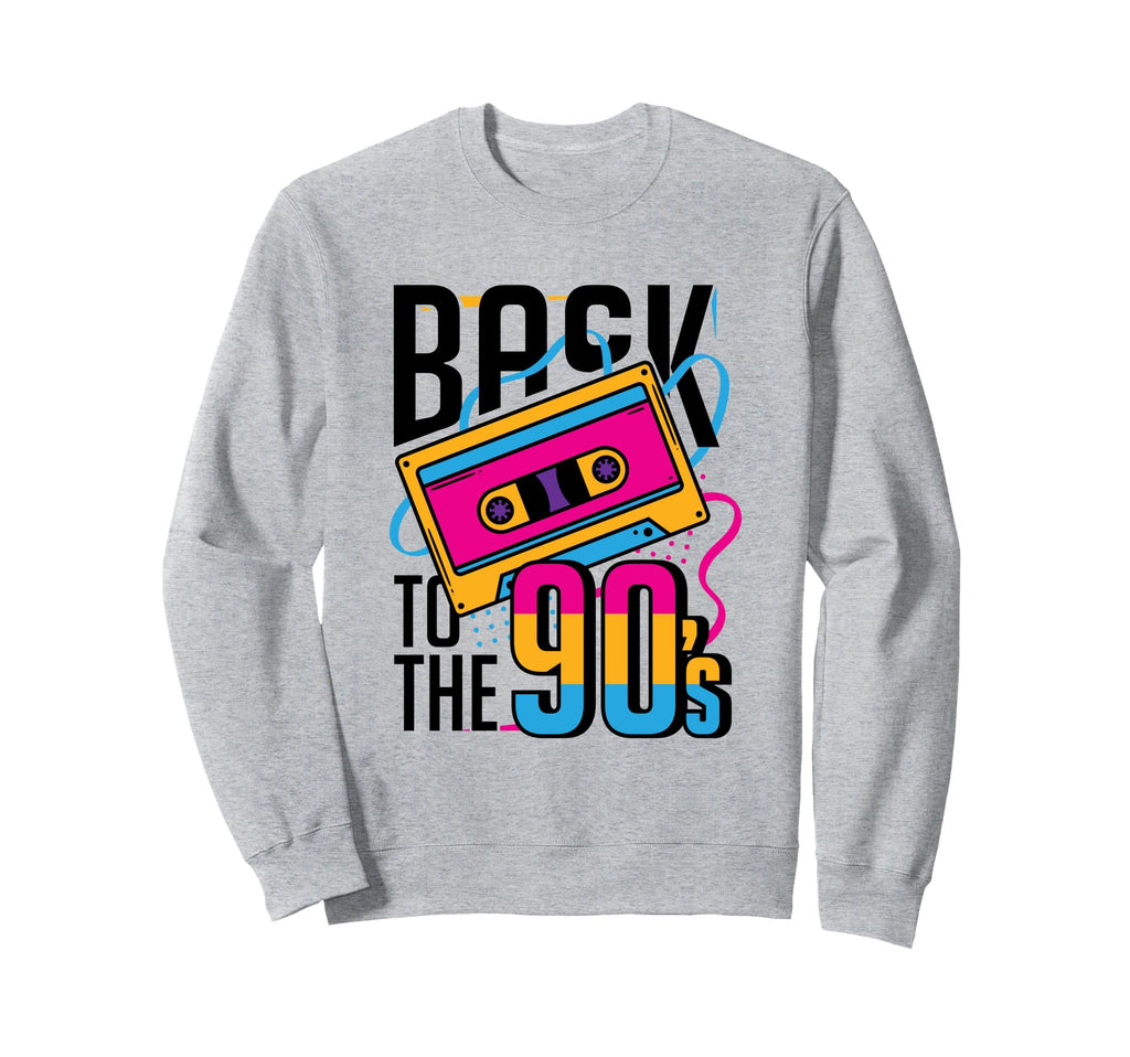 90S Cassette Tape Vibes Sweatshirt - Aesthetic Graphic for Adults - T-Shirt, Sweatshirt, Hoodie